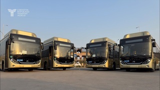 Guliston shahriga esa 52 ta avtobus olib kelindi