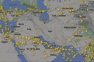 Эрон устидаги ҳаво ҳудуди ёпилди