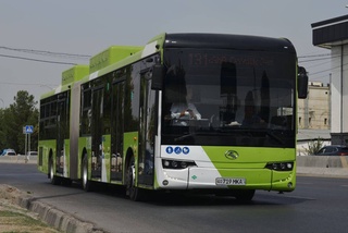 Изменение движения автобусов в Ташкенте из-за временного закрытия улицы Шота Руставели в сторону Сергели