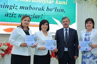 Urganch davlat universitetida ustozlar kuniga bagʻishlangan bayram dasturi boʻlib oʻtdi