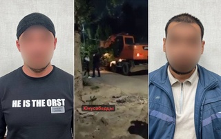 Тошкентда ниқоб таққан ҳолда дарахт кесган шахслар 5 суткага қамалди