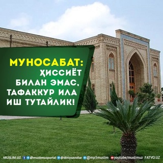 Ҳиссиёт билан эмас, тафаккур ила иш тутайлик!