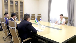 Состоялась встреча с послом Финляндии в Узбекистане