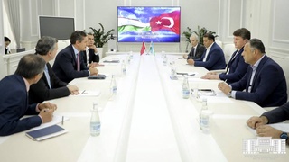 В столичном хокимияте состоялась встреча с гендиректором турецкой компании «Çalık Enerji»