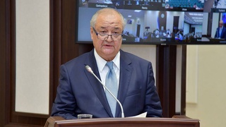 Заслушана информация министра иностранных дел Республики Узбекистан