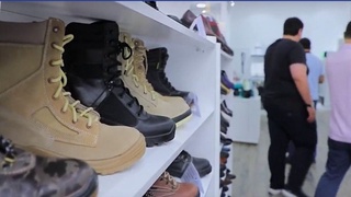 Ўзбек чарм-пойабзал ва мўйна маҳсулотларининг Душанбедаги шоу-румда тақдимоти