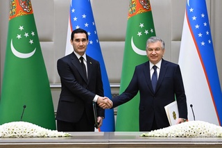 The signed documents will serve to further strengthen the multifaceted cooperation between Uzbekistan and Turkmenistan
