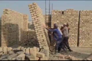 Samarqandda sifatsiz qurilish ishlari buzib tashlandi