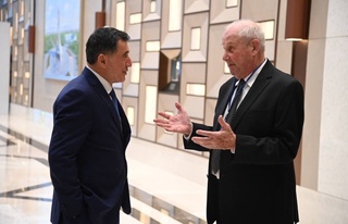 Владимир Норов АҚШ-тың Сыртқы саясат кеңесі құзырындағы Орталық Азия және Кавказ институтының негізін қалаушы және төрағасы Фредерик Старрды қабылдады