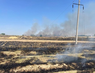 Магистрал электр тармоқлари муҳофаза зонаси ва юқори кучланишли подстанциялар яқинида чиқиндиларни ёқиш таъқиқланади