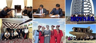 Qozogʻistonliklar oʻtovlarni buyurtma qilish boʻyicha qoraqalpogʻistonlik doʻstlari bilan kelishib oldi