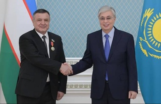 Президент Казахстана принял Председателя Законодательной палаты Олий Мажлиса Узбекистана