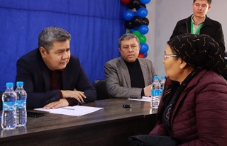 Гезектеги көшпели қабыллаў Төрткүл районында өткерилди