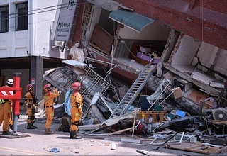 Tayvanda yuz bergan zilzila qurbonlari soni 12 nafarga yetdi