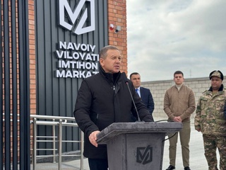 В Навоийской области открылся инновационный экзаменационный центр для водителей