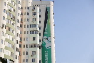 Toshkentda noqonuniy tashqi reklamalarni olib tashlash boʻyicha reyd oʻtkazildi