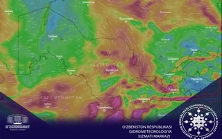 “Oʻzgidromet” Kavkaz hududlaridan sovuq havo kirib kelayotganini maʼlum qildi