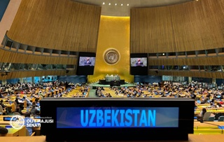 The President of the Senate took part in the 66th session of the UN Commission on the Status of Women with a video message