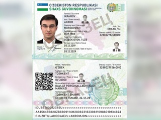 2030 йилгача биометрик паспорт ўрнига ID-карталар жорий этилади