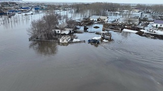 Қозоғистонда сув тошқини: Қўстанай вилоятида 150 дан ортиқ одам қутқарилди