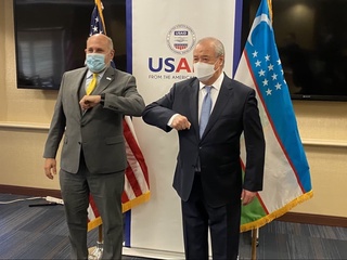 Ташқи ишлар вазири Абдулазиз Комилов АҚШ Халқаро тараққиёт агентлиги раҳбари билан учрашди