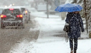 На выходные ожидается снег