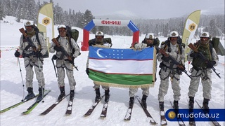 Xalqaro “Sayan yurishi” musobaqasida oʻzbekistonlik harbiylar bu yil ham kuchli uchlikdan oʻrin oldi