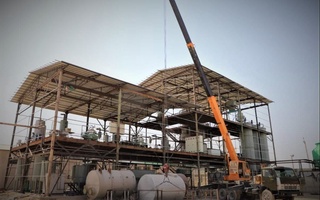 Хонқада ўсимлик ёғи ишлаб чиқарадиган корхона барпо этилмоқда