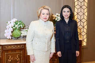 Saida Mirziyoyeva Rossiya Federal Majlisi federatsiya kengashi raisi Valentina Matviyenko bilan uchrashdi