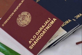 Shahodatnoma dublikati endi elektron shaklda beriladi