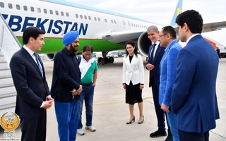 В Ташкент с деловым визитом прибыл действующий глава Олимпийского совета Азии Раджа Рандхир Сингх