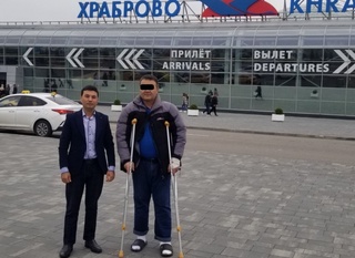 Россияда оғир тан жароҳати олган юртдошимиз Ўзбекистонга қайтарилди