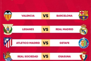 В Кубке Испании «Реал» сыграет с «Леганесом», а «Барселона» с «Валенсией»