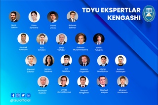 The Expert council has been established at Tashkent State University of Law