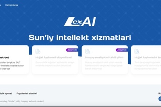 LexAI ҳуқуқий чат-боти яратилди