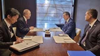 Vladimir Norov met with Chairman of the Assembly of the Global Institute for Green Growth Ban Ki-moon