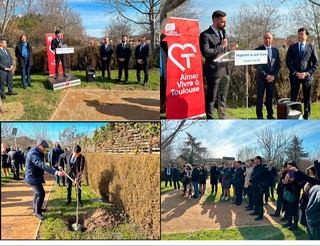 Fransiyaning Tuluza shahrida «O‘zbek bog‘i» ochildi