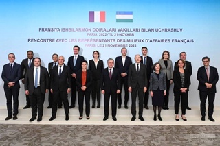 Өзбекстан Президенті Францияның жетекші компаниялары және банк басшыларымен кездесті