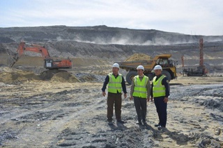 Расширяется масштаб горных работ на руднике Ауминзо-Амантой