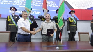 “Ватанпарвар” ташкилоти Миллий гвардия билан ҳамкорлик меморандумини имзолади