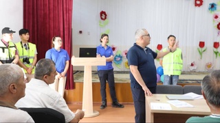 В Kанимехском районе Навоийской области состоялись общественные слушания по реализации проекта строительства гибридной электростанции