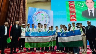 Школьники Узбекистана завоевали 16 медалей на международной математической олимпиаде в Туркменистане
