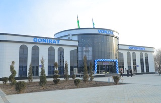 Қўнғирот темир йўл вокзали фойдаланишга топширилди