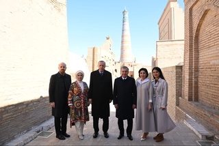 Turkiyalik mehmonlar Xivani ziyorat qildi