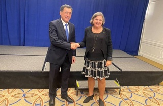 Владимир Норов провел встречу с заместителем госсекретаря США