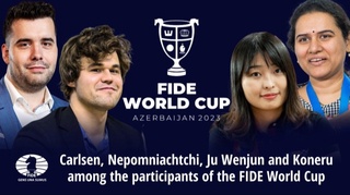 Jahon kubogida shaxmat tarixidagi eng katta sovrin jamgʻarmasi oʻynaladi