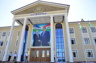 Ургутда Тожикистон ҳомийлигида қурилган мактаб фойдаланишга топширилди