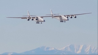 Самый большой в мире самолет второй раз поднялся в воздух