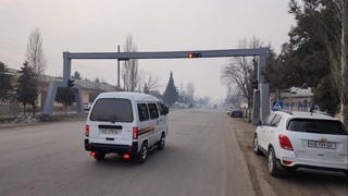 Наманган шаҳрида намунавий ақлли светофор ишга тушди