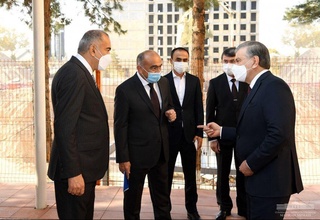 Президент IT-парк қурилишини кўздан кечирди